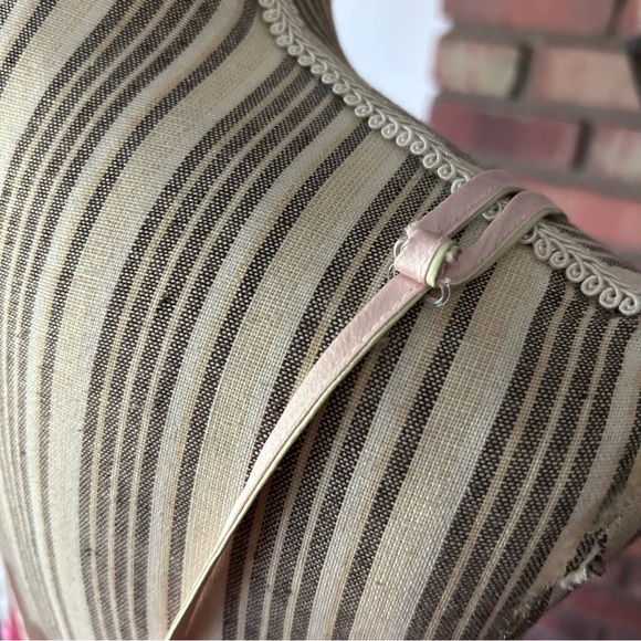 VTG Oscar de la Renta Floral Maxi Satin Slip Dress Sz L - Picture 8 of 10